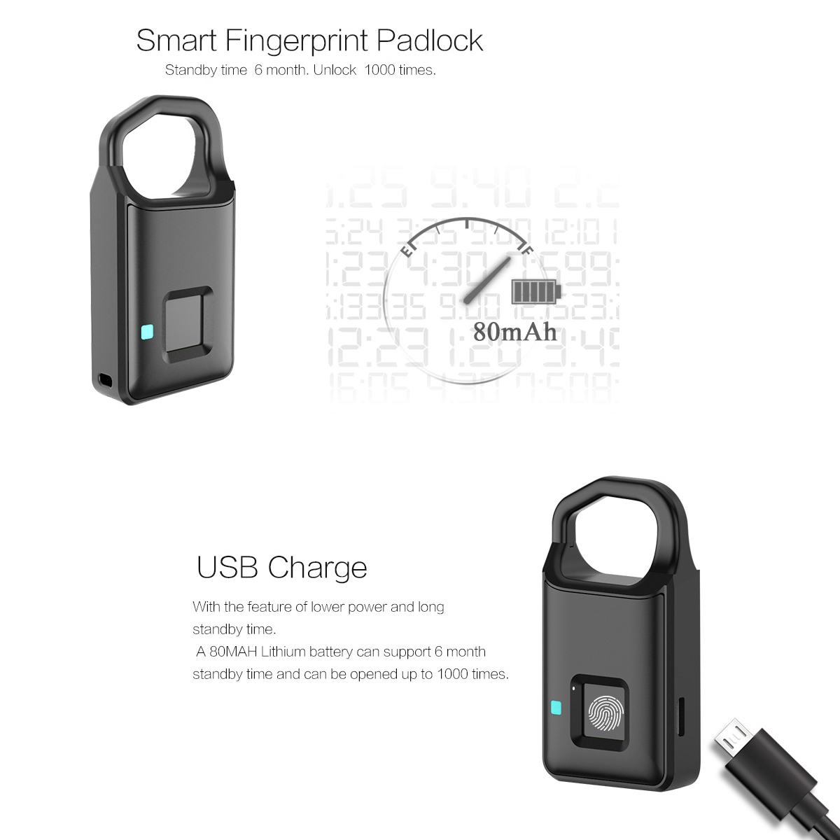 Ổ khóa vân tay PL02