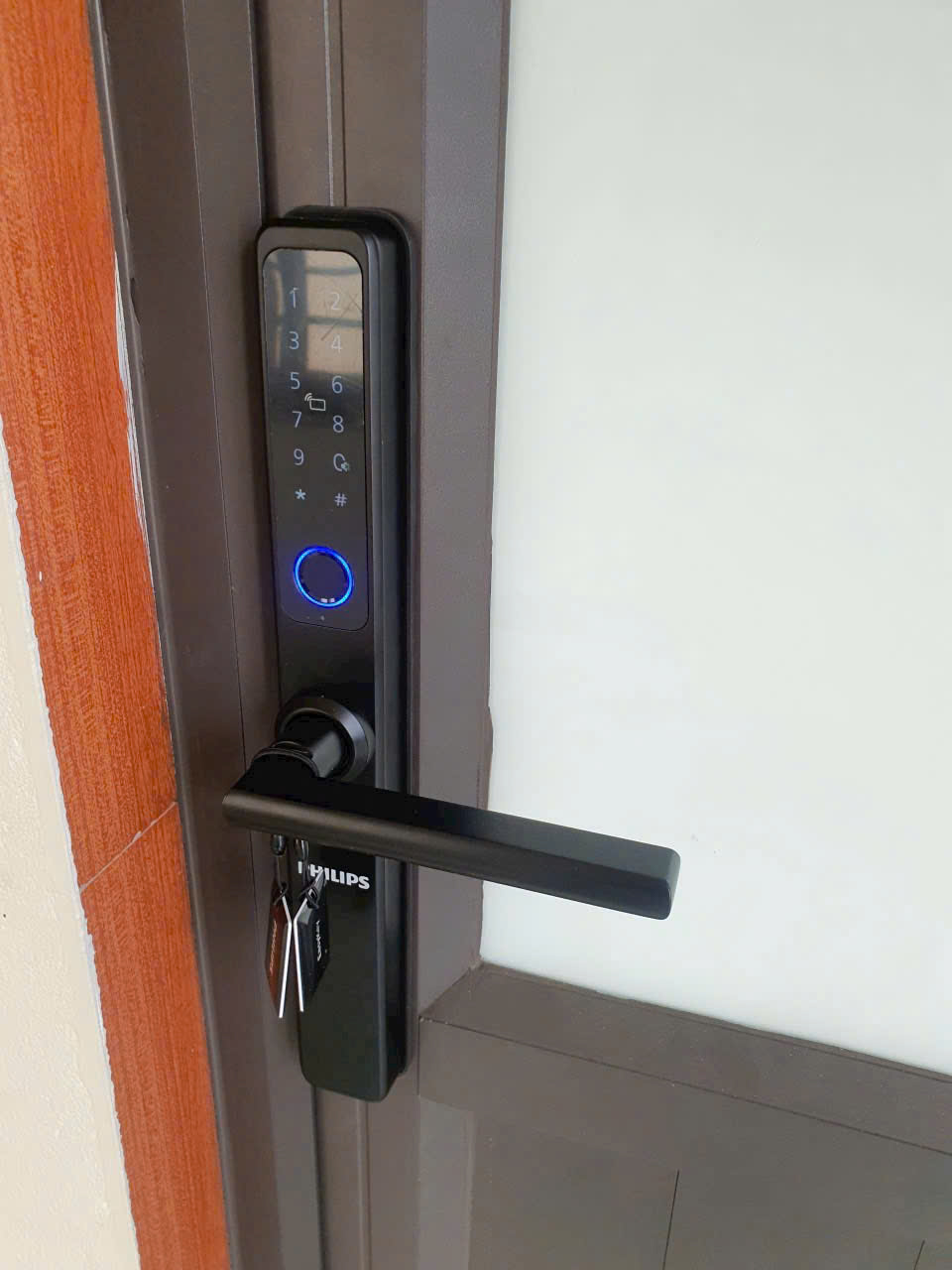 Khóa cửa nhôm vân tay Philips DDL608-5HWS 13 philips ddl608 1233