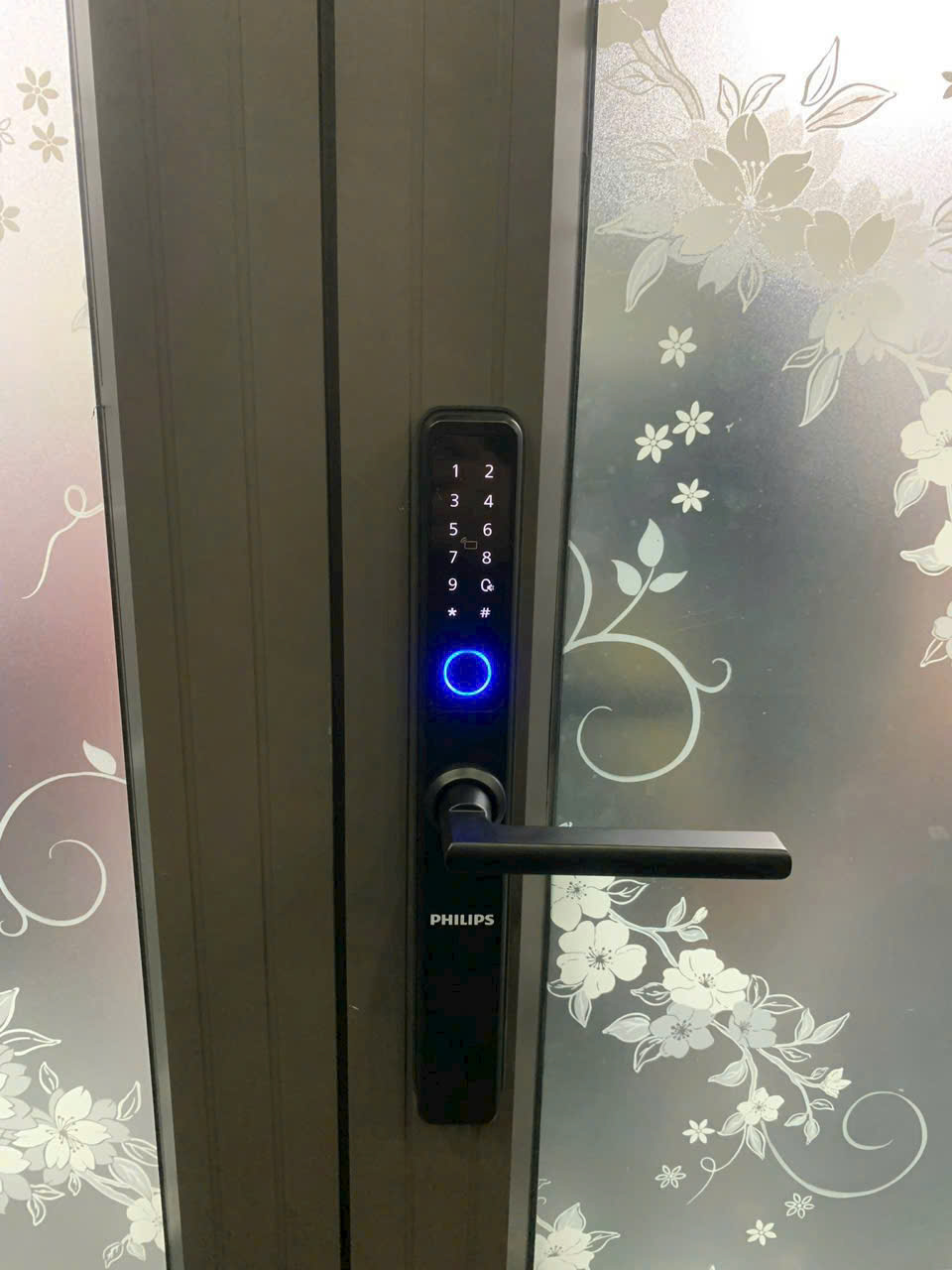 Khóa cửa nhôm vân tay Philips DDL608-5HWS 16 philips ddl608 1235 1