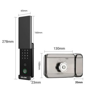 Khóa cổng vân tay O'LOK GE102 15 OLOK GE102 00007 1