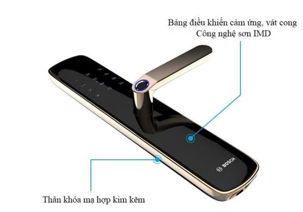 Khóa vân tay Bosch ID60C - Ảnh 5