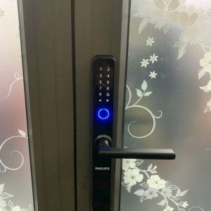 Khóa cửa nhôm vân tay Philips DDL608-5HWS 9 philips ddl608 1235